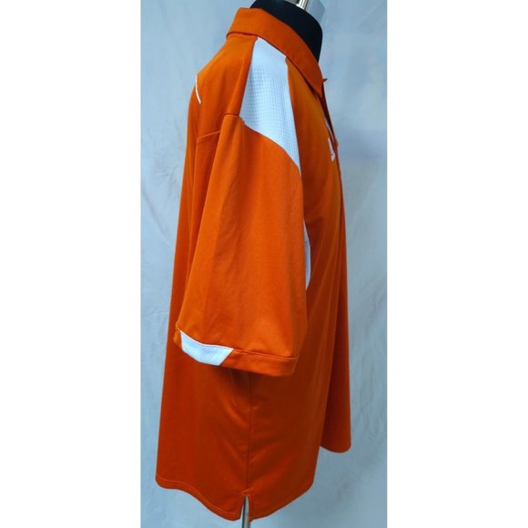 Russel Athletic Dri Power Mens XL Orange White Embroidered Logo Polo Shirt - Picture 9 of 16